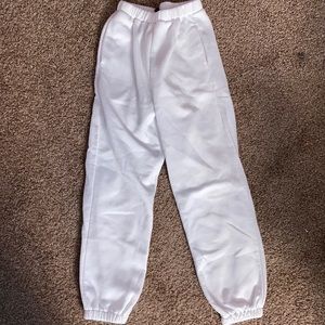White Sweatpants